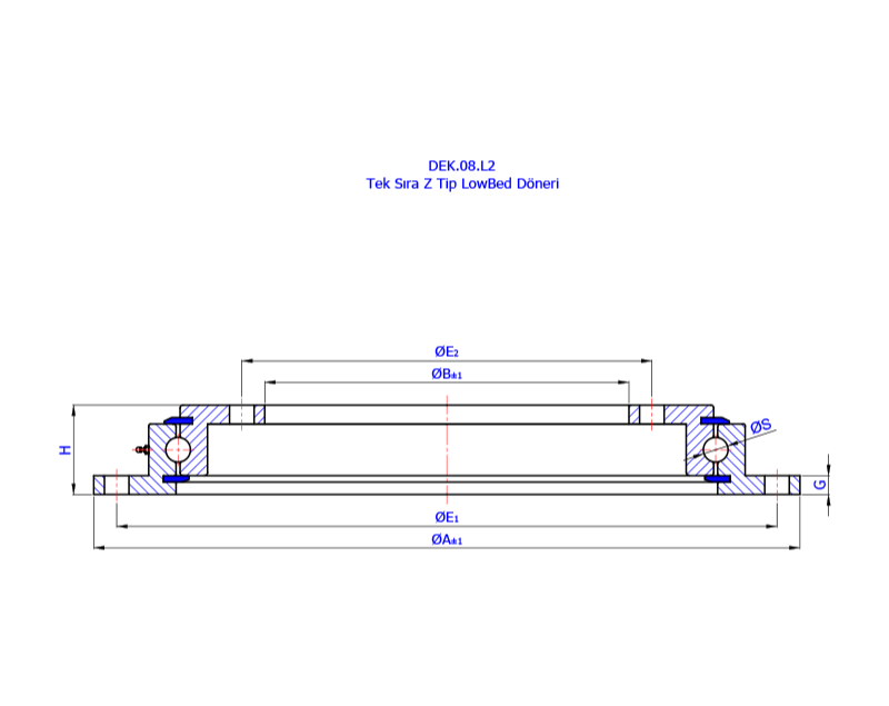 Tek Sıra Z Tip LowBed Döneri