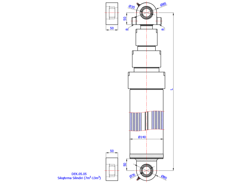 Sıkıştırma Silindirleri (7m3-13m3)