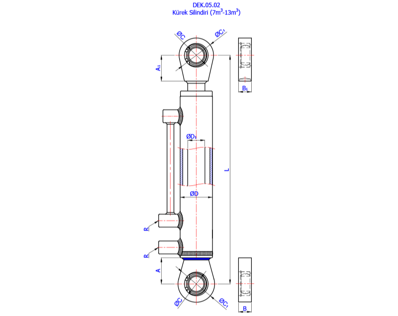 Kürek Silindirleri (7m3-13m3)