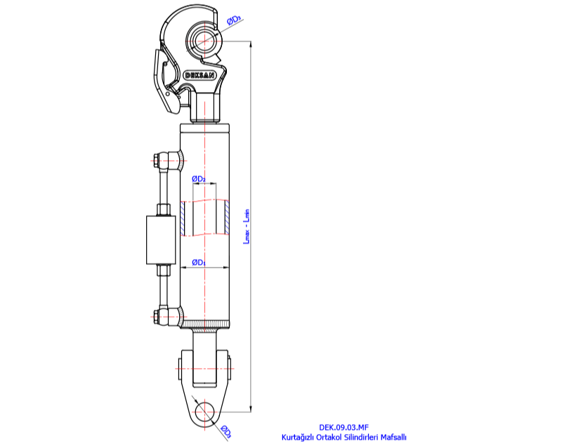 Kurtağızlı Ortakol Silindirleri (Mafsallı)