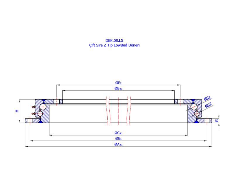 Çift Sıra Z Tip LowBed Döneri